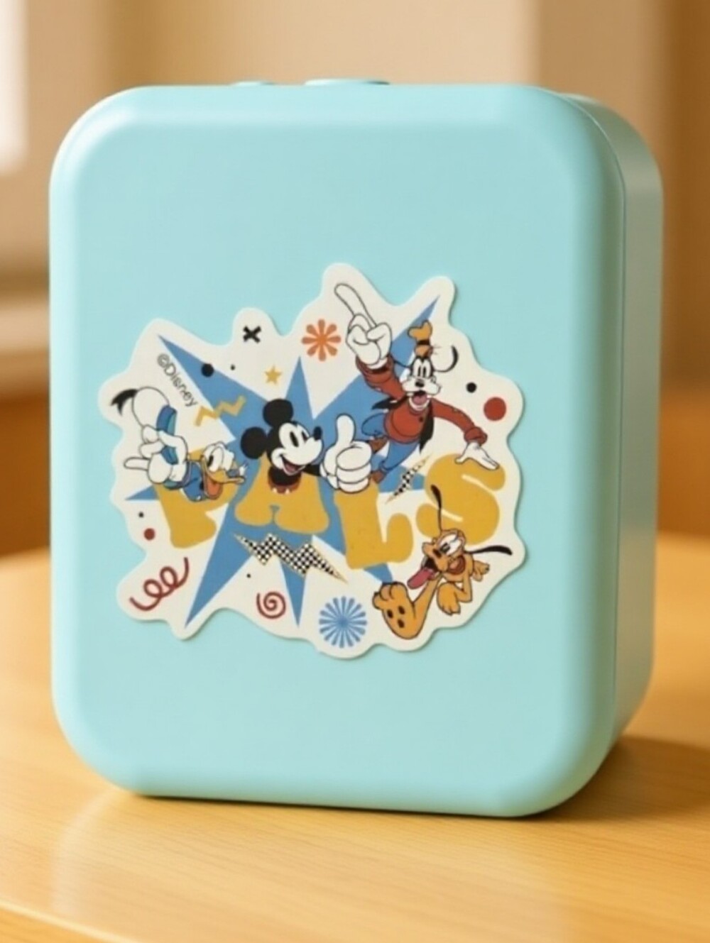 Disney Pals Sticker Mickey Donald Goofy Pluto Retro Cartoon Vinyl Laptop Decal